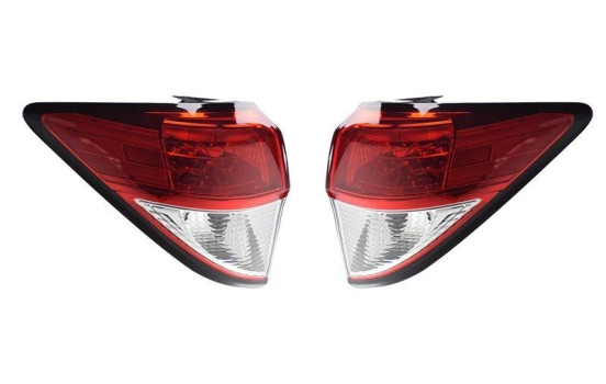 Rear light set
