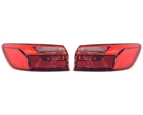 Rear light set