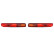 Rear light set