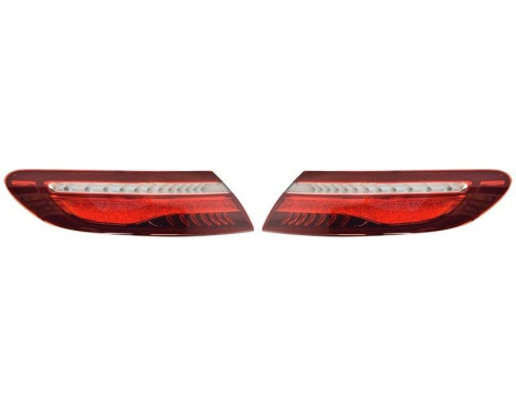 Rear light set