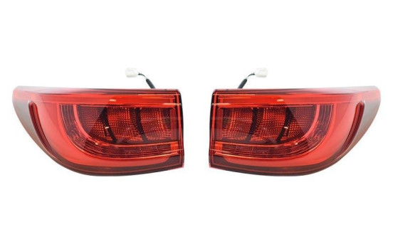 Rear light set
