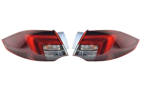 Rear light set