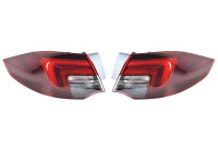 Rear light set