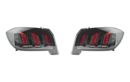 Rear light set