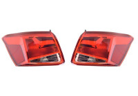 Rear light set
