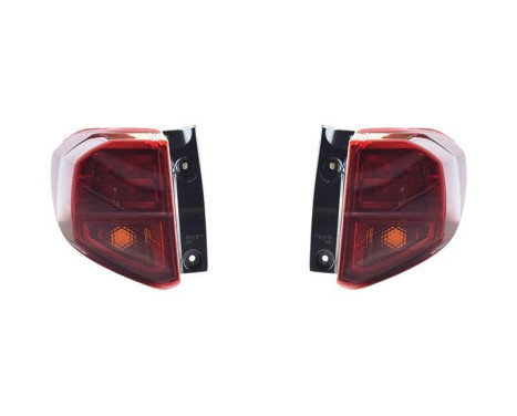 Rear light set