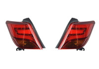 Rear light set