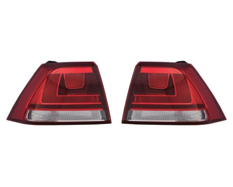 Rear light set