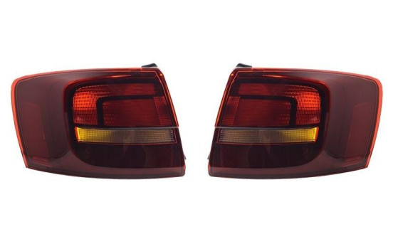Rear light set