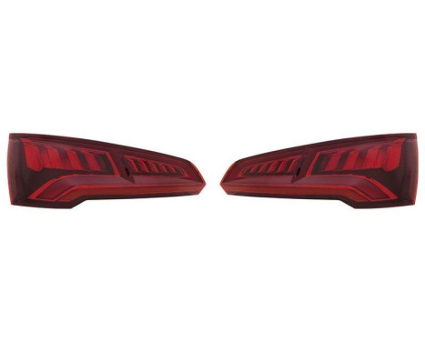 Rear light set