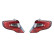 Rear light set
