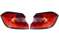 Rear light set