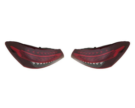 Rear light set