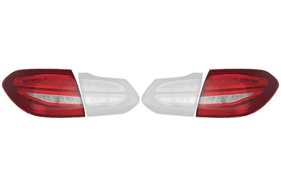 Rear light set