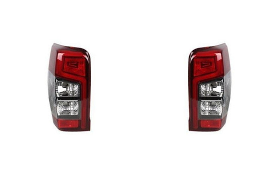 Rear light set