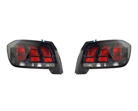 Rear light set