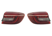 Rear light set
