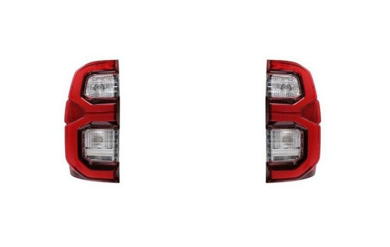 Rear light set