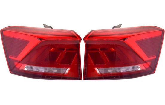 Rear light set