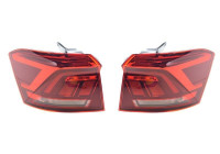 Rear light set