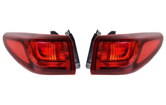 Rear light set