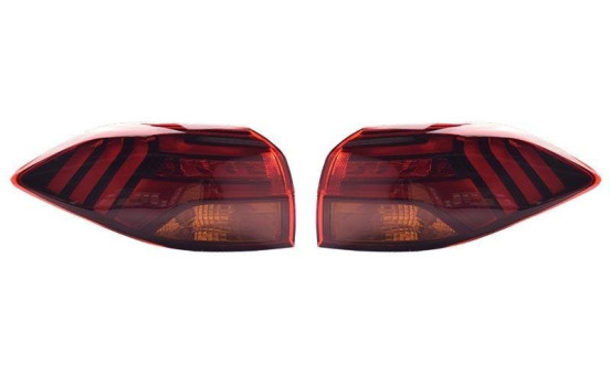 Rear light set