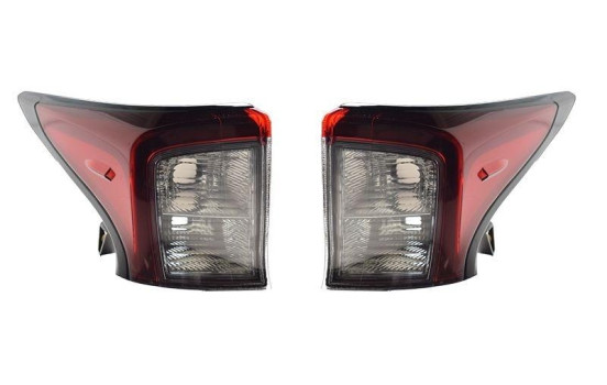 Rear light set