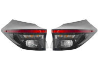 Rear light set