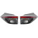 Rear light set