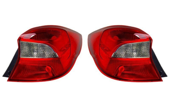 Rear light set