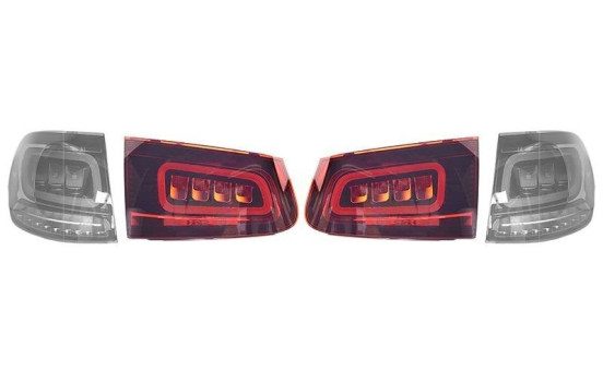 Rear light set
