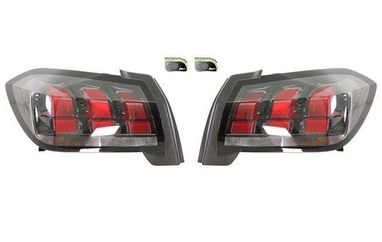 Rear light set