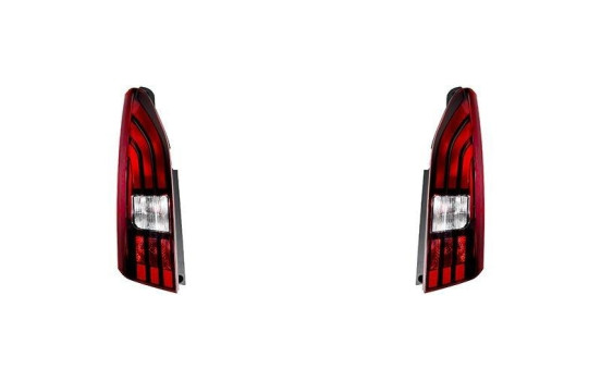 Rear light set