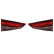 Rear light set