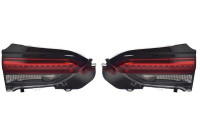 Rear light set