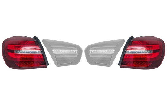 Rear light set