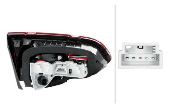 Rear light VW Golf VII (5G1/BE1) 13- rebi 2TZ 011 978-121 Hella, Image 2