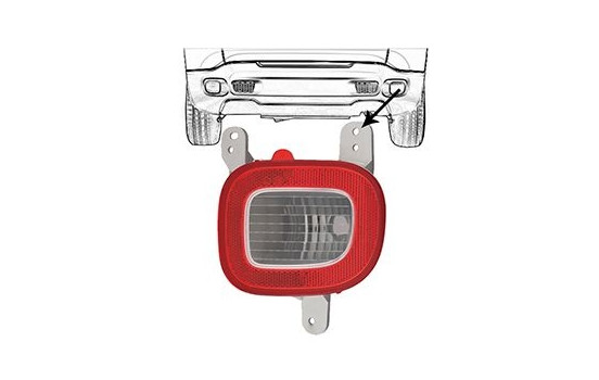 Reverse Light 2128930 Van Wezel