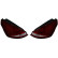 Set LED Taillights Ford Fiesta VII 3/5-door 2008-2012 - Red / Clear DL FOR36LR AutoStyle