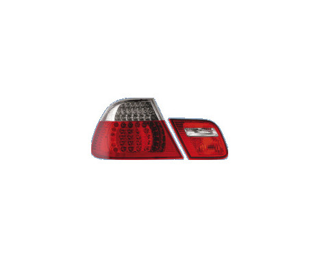 Set LED Taillights suitable for BMW 3-Series E46 Coupe 1999-2003 - Red/Clear DL BMR27 AutoStyle, Image 3