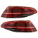 Set LED Taillights suitable for Volkswagen Golf VII Facelift (7.5) 2012- DL VWR25LRSD AutoStyle
