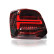 Set of LED Rear Lights suitable for Volkswagen Polo 6R/6C 2009-2017 - Red/Smoke Gray - incl. Dynamic DL VWR27LRSD AutoStyle