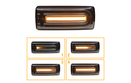 Set of LED Taillights suitable for Mercedes G-Class W463 G500/G550/G55/G63 AMG 1999-2018 - Smoke Gray DL MER01LS AutoStyle, Image 7