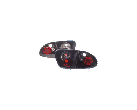 Set of taillights suitable for Seat Leon 1M 1999-2005 - Smoke/Black DL SER03J AutoStyle, Image 2