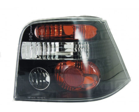 Set of taillights suitable for Volkswagen Golf IV 1998-2003 excl. Variant - Black/Smoke DL VWR08JS AutoStyle