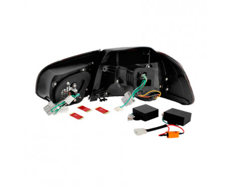 Set R-Look LED Tail lights suitable for Volkswagen Golf VI 2008-2012 excl. Variant - Red / Smoke 441-19B3F4LD-AE AutoStyle, Image 4