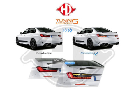 Set Rear Lights HD Tuning 1219195 Diederichs, Image 2