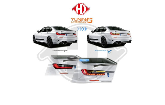 Set Rear Lights HD Tuning 1219195 Diederichs, Image 2