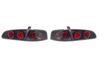 Set Taillights suitable for Seat Ibiza 6L 2002-2008 - Black DL SER04J AutoStyle