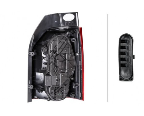 Tail light 2SD 012 336-051 Hella, Image 2